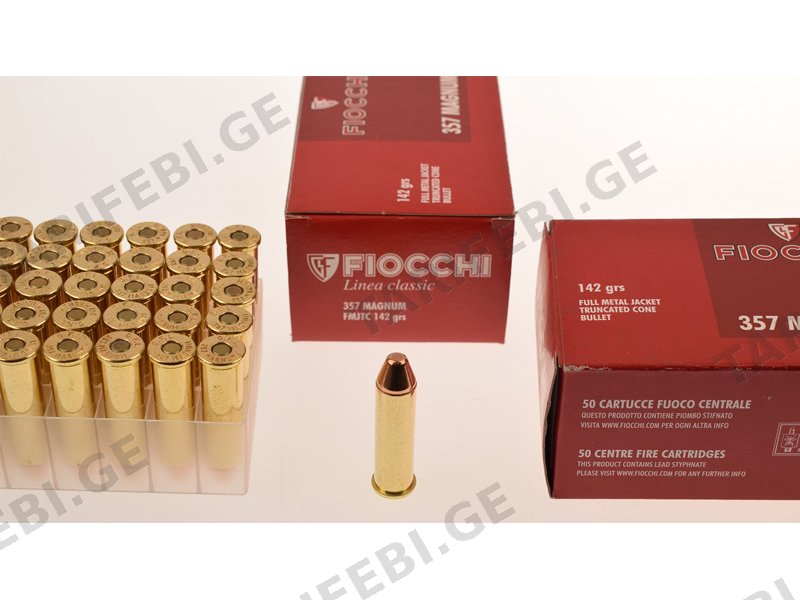 Fiocchi - 357 Magnum- 142grs