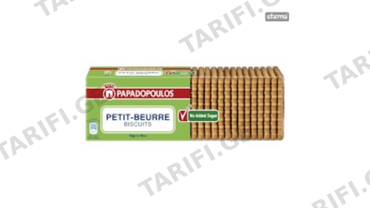 "PAPADOPOULOS"- ორცხობილა "პეტი ბერი" შაქრის გარეშე 225გრ