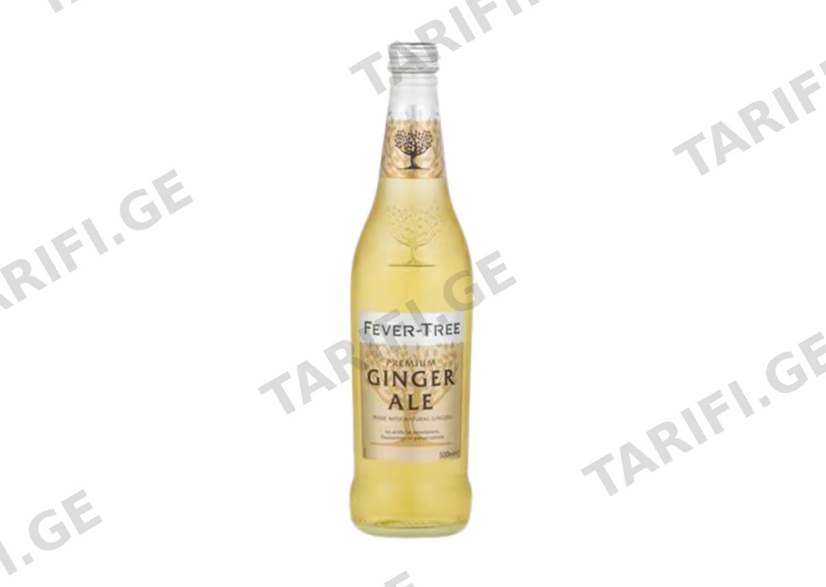 ტონიკი Fever Tree Ginger Ale - 0.2L