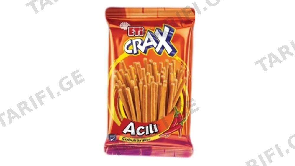 CRAX ჩხირები წიწაკით 123გრ