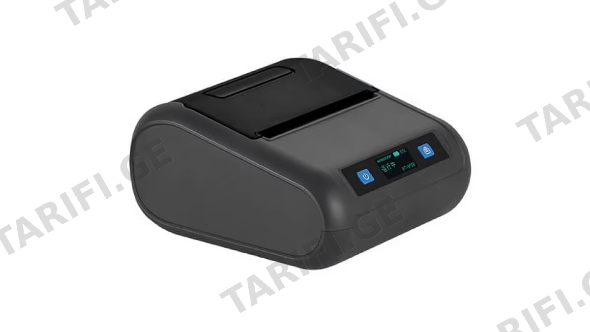 ბარკოდის პრინტერი Sunlux RP8050P, USB, Bluetooth, Barcode Label Printer, Black