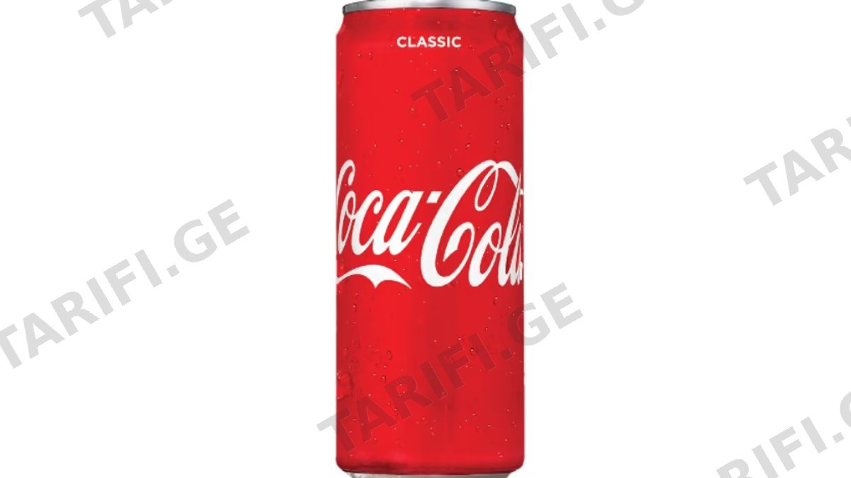 კოკა კოლა 0.33 ლ
