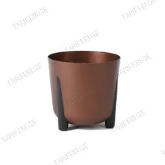 ქოთანი ყვავილის Lamela FRIDA 260 round planter - copper 8.1L