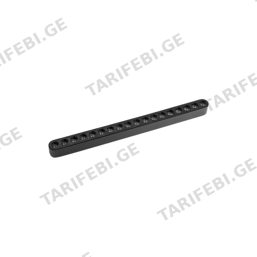 არხის სანათი New Light UT25-GLR 18W 3000K შავი