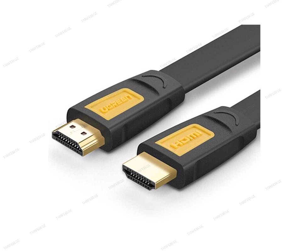 HDMI კაბელი UGREEN HD101 Round HDMI Cable 2m (Yellow/Black) 10129