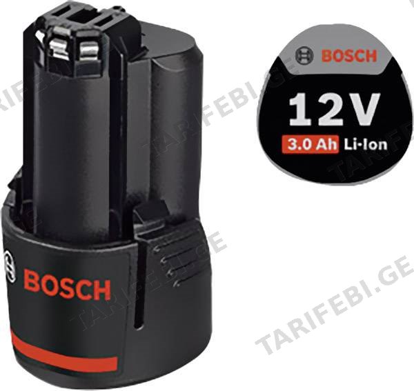 აკუმულატორი Bosch GBA  Li-Ion 12 V, 3 Ah