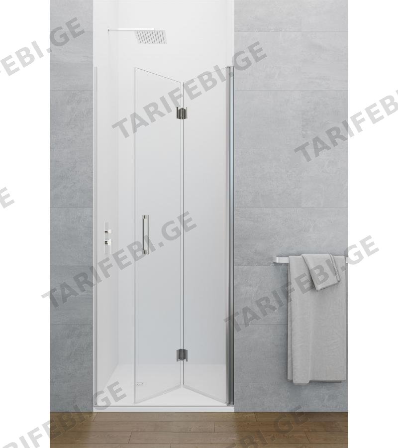 საშხაპე კაბინა GLASS FOLDING ზომა: 100*195 სმ. ქრომი FOLD5050C1 (1714/1706) მწარ, GME
