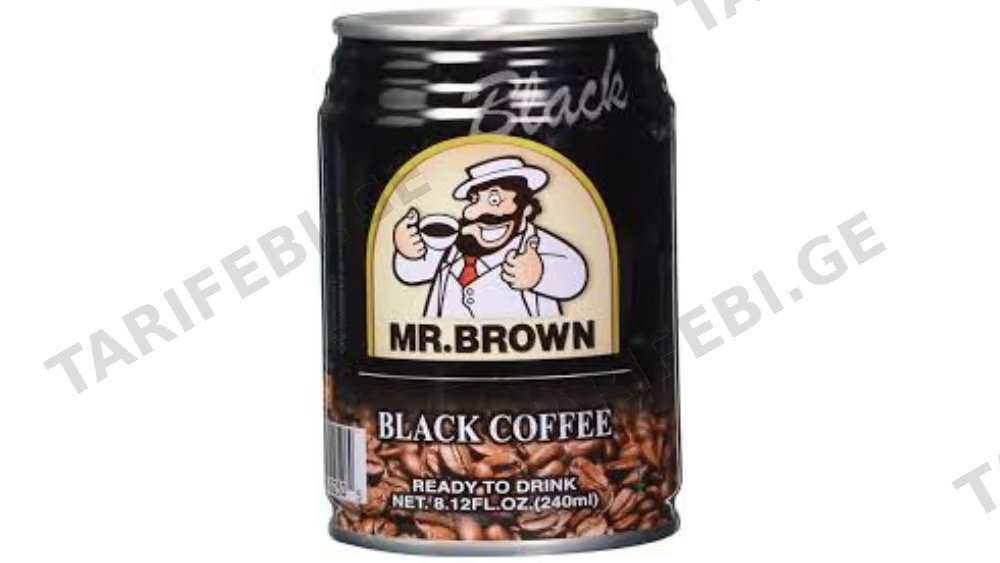 Mr.Brown ყავა შავი ყავა 240მლ