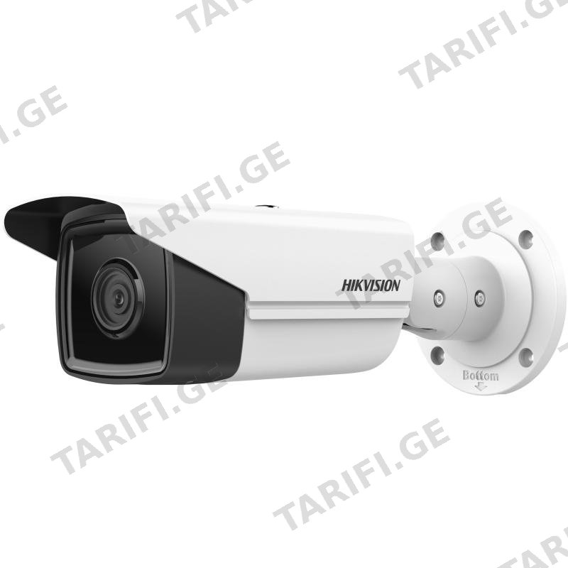 კამერა,IP,Hikvision,DS-2CD2T43G2-4I,6mm,4mp,Bullet,IR80m,AcuSense,,microSD,