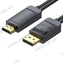 VENTION HAGBG 4K DisplayPort to HDMI Cable 1.5M Black (DP to HDMI)