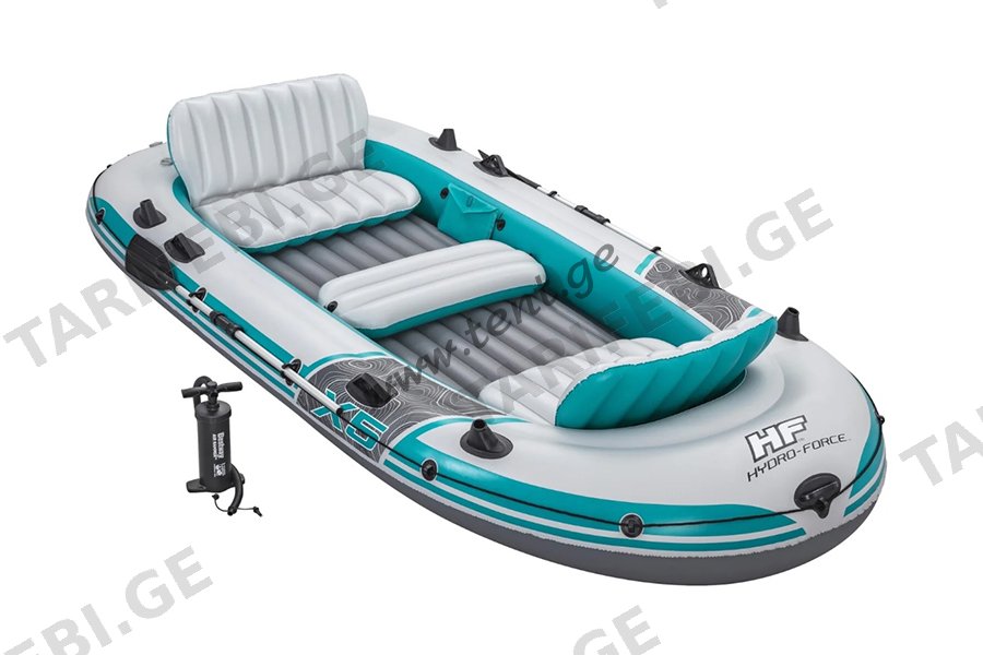 გასაბერი ნავი Bestway ranger elite x5 raft set 5 ადგილიანი