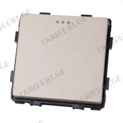 ჩამრთველი Socket Style Cross 1G-3W ოქროსფერი