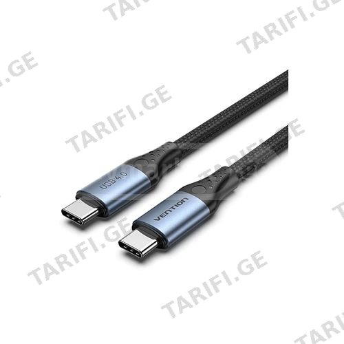 Display კაბელი - Vention 16K 2მ Grey Aluminum Alloy Type
