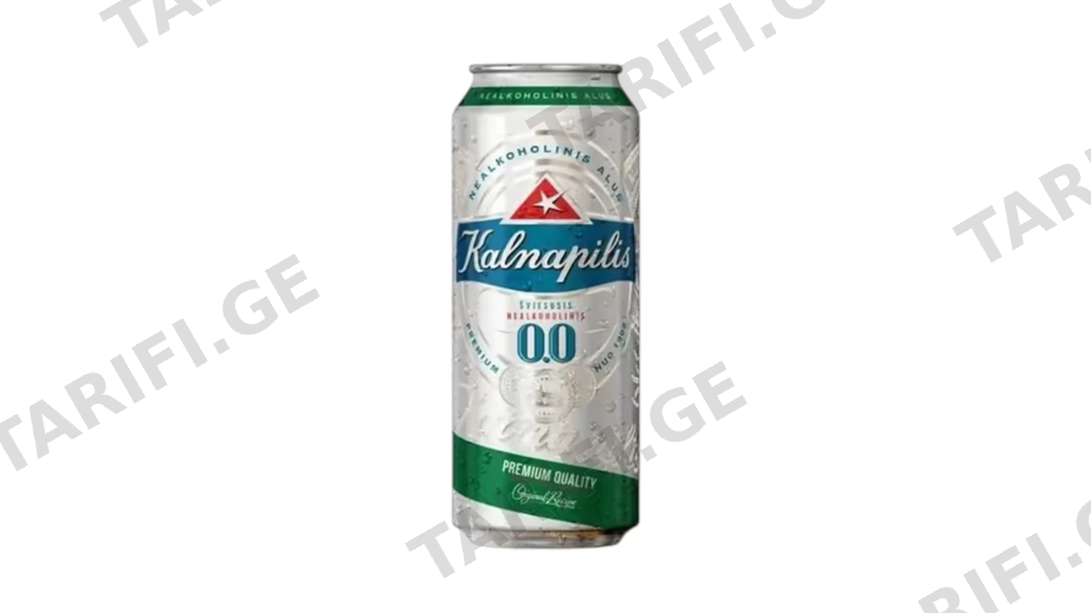 უალკოჰოლო ლუდი 0,0%