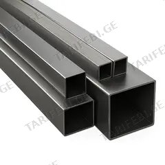 კვადრატული მილი 30 x 60 x 2 მმ