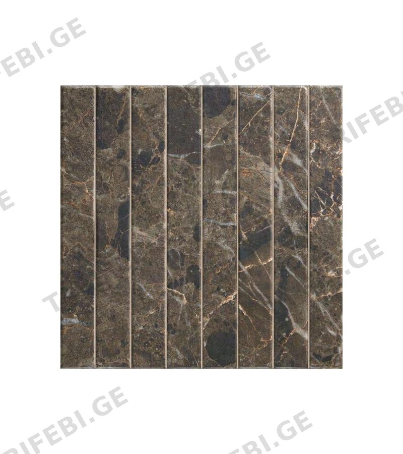 კერამ. ფილა BRICK CAPRI BLACK 35X35 LA PLATERA S.A.