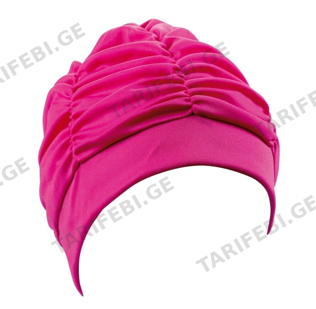 ცურვის ქუდი BECO FABRIC (პოლიესტერი/ვარდისფერი)