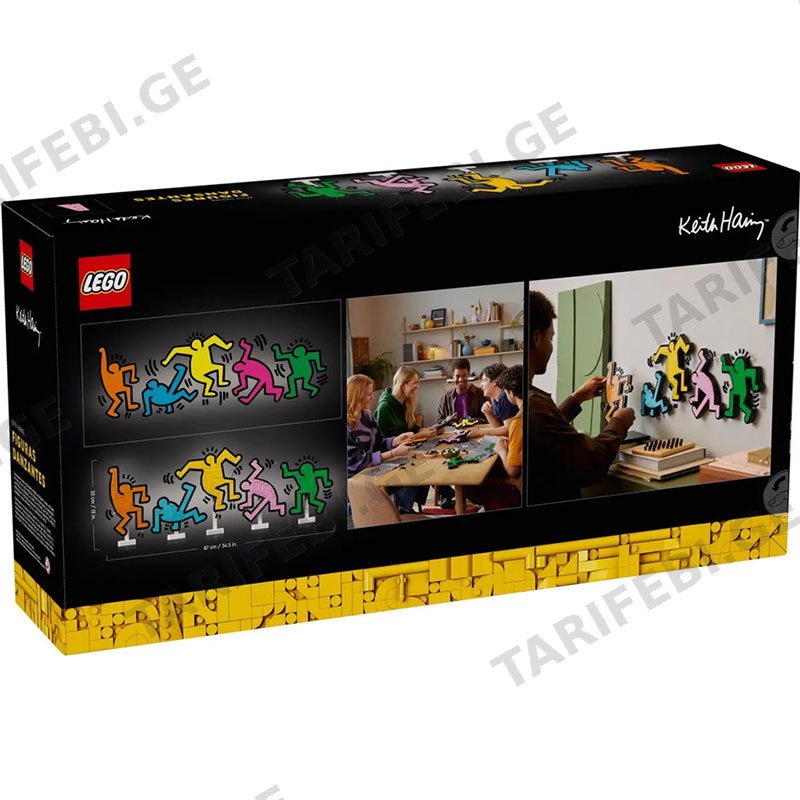 ასაწყობი კონსტრუქცია LEGO CONSTRUCTOR ART DANCING FIGURES