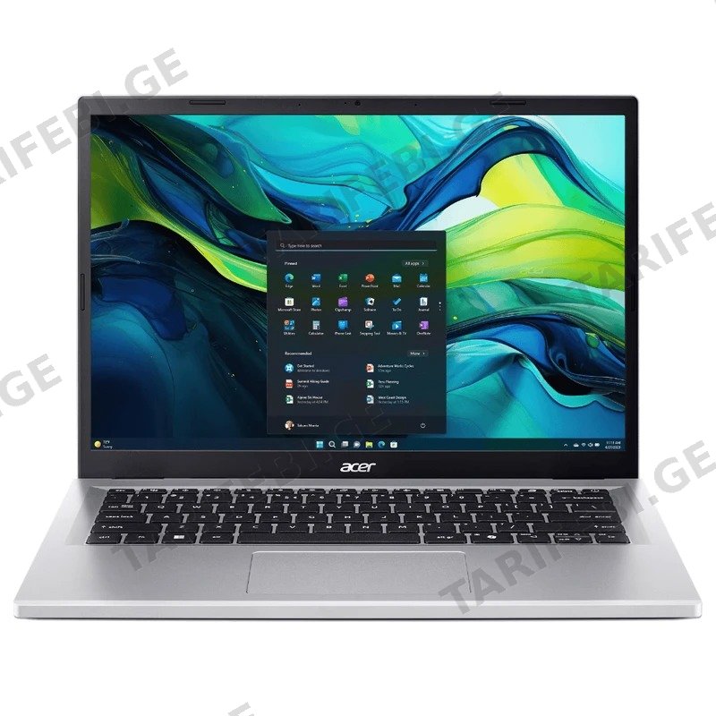 ნოუთბუქი ACER ASPIRE GO AG14-71P (NX.J4QER.002) 14" I7-13620H 16GB 1TB SSD ვერცხლისფერი