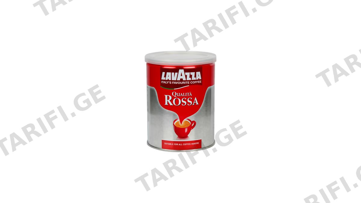 LAVAZZA დაფქვილი ყავა როსა-250გრ