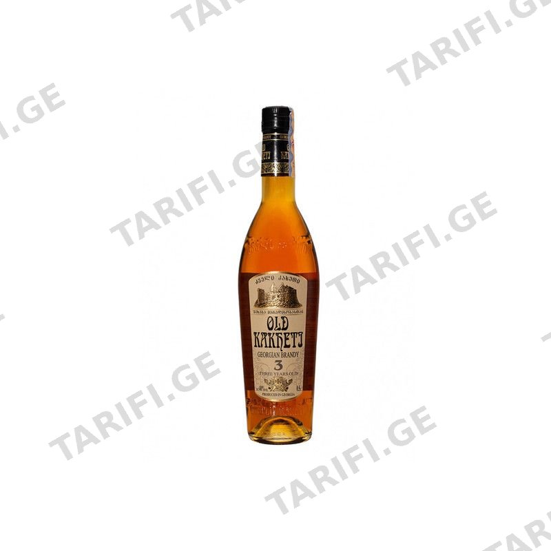 KTW ბრენდი 3წლ ძველი კახეთი 0.5ლ