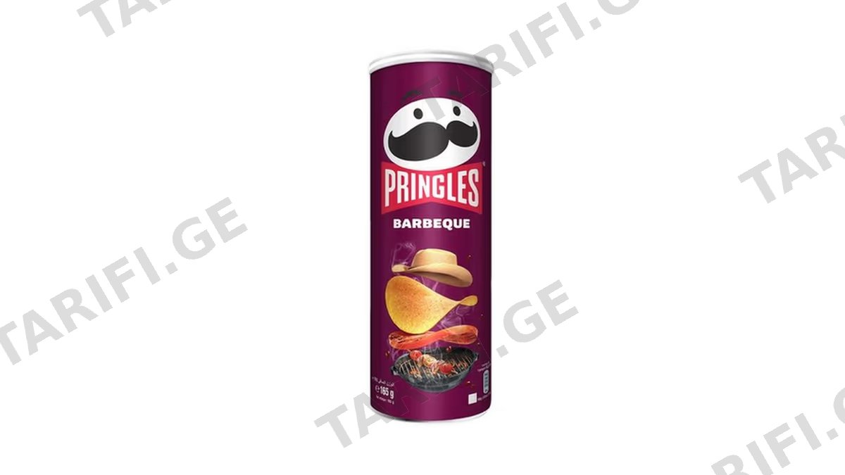 ჩიფსი /Pringles/ტეხასური ბარბექიუს სოუსი 19*165გ