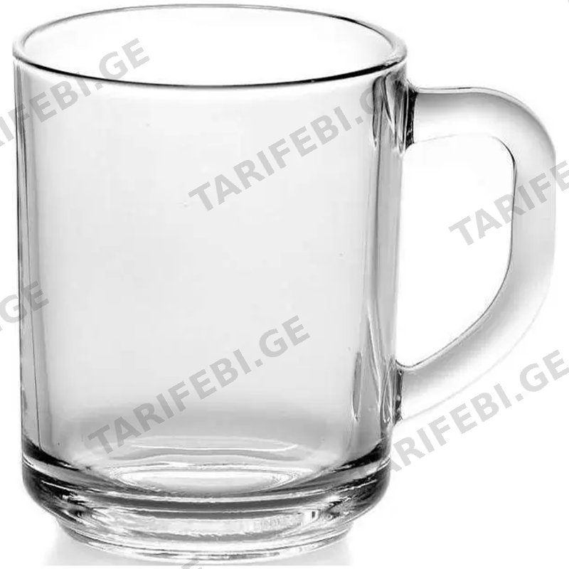 მინის ჩაის ჭიქა PASABAHCE 95502912 -1 (250 ML)