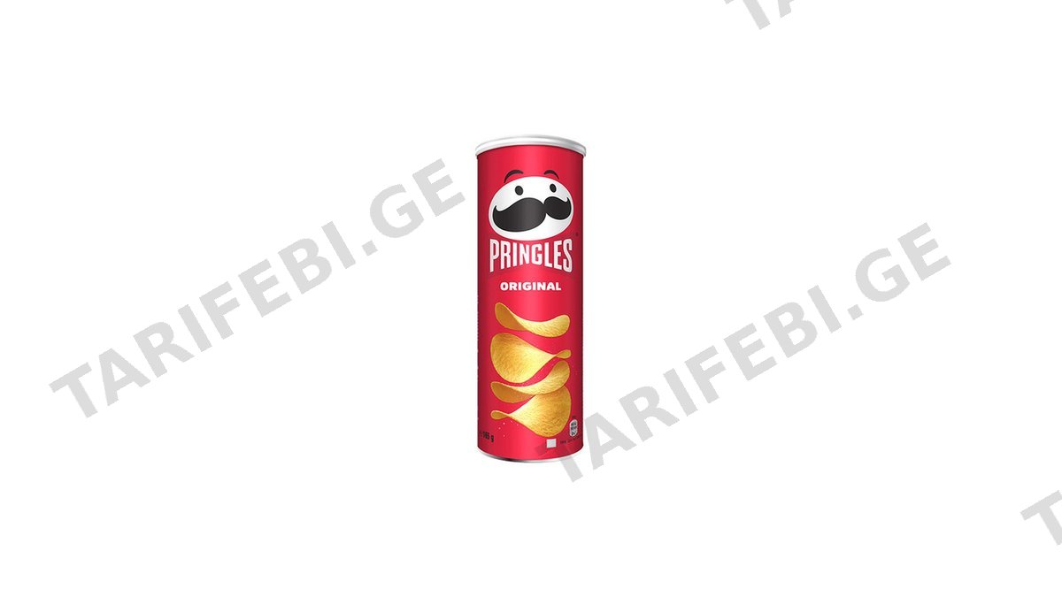 Pringles ჩიფსი ორიგინალი 158გრ