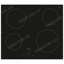 BOSCH PKE611BA1R ელექტრო ჩასაშენებელი ქურის ზედაპირი