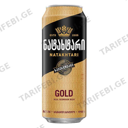 Beer / Natakhtari / can 500 ml