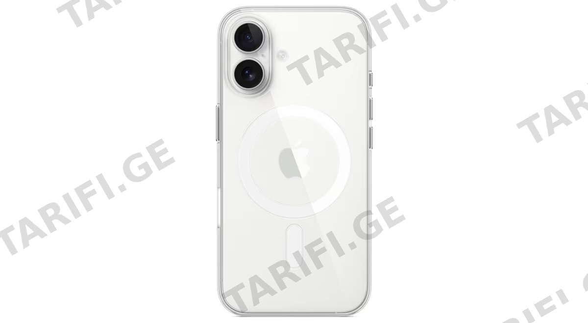 iPhone 16 Plus Transparent Case With MagSafe, Anti-Drop Case