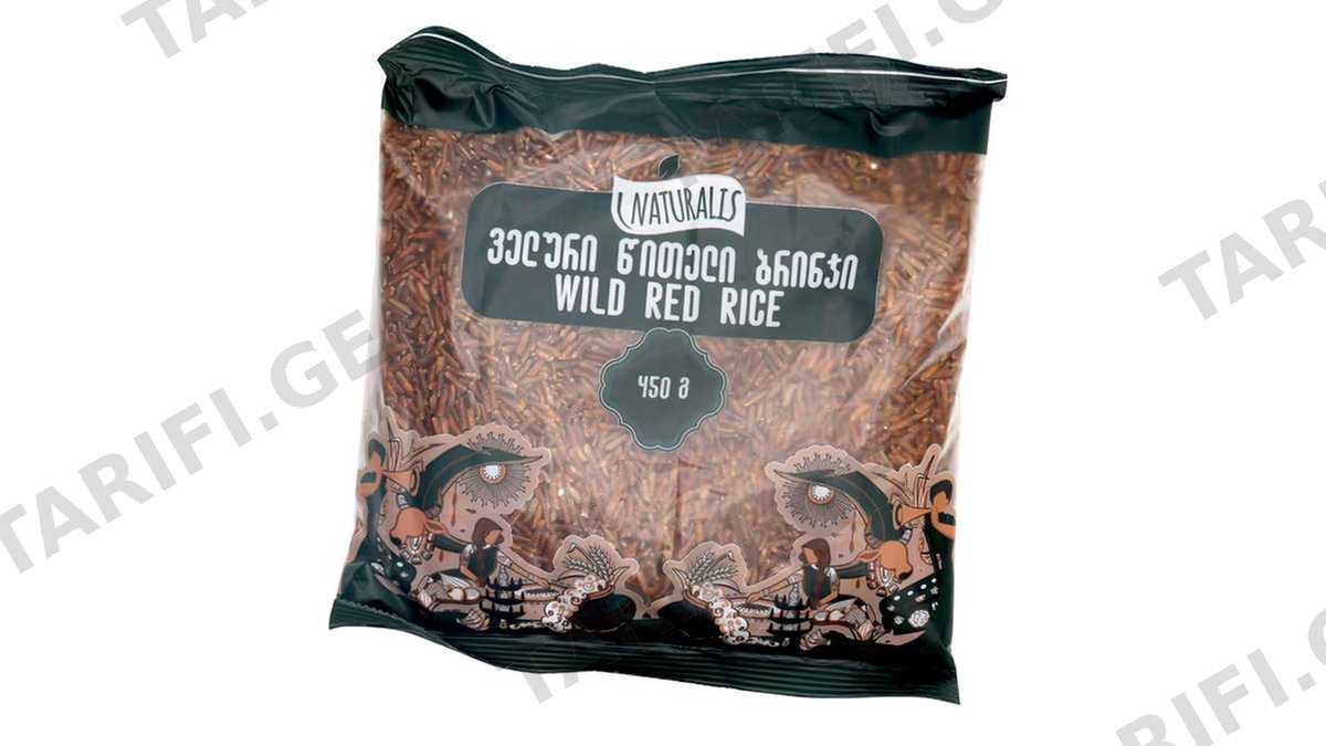 ველური წითელი ბრინჯი 450 გ