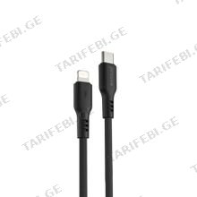 Cable Proove Rebirth Type-C to Lightning 3A (1m) black