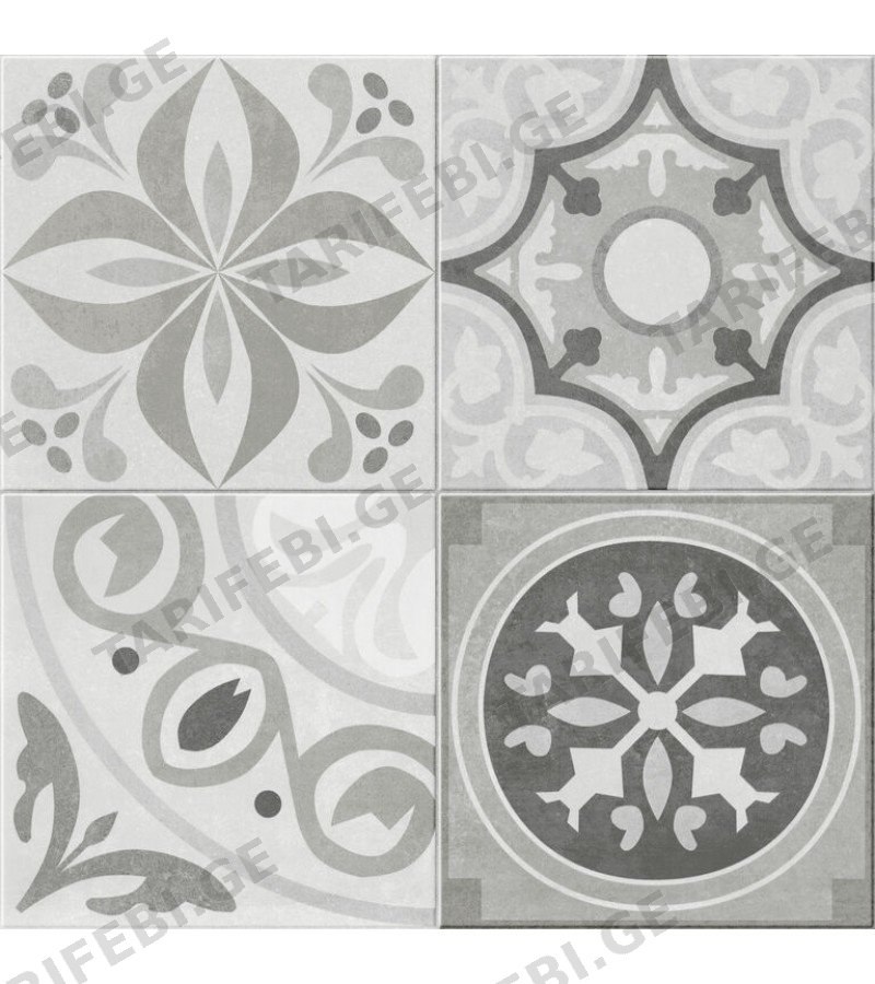 კერამ. ფილა PATCHWORK GREY MT 45X45 CIFRE S.L.