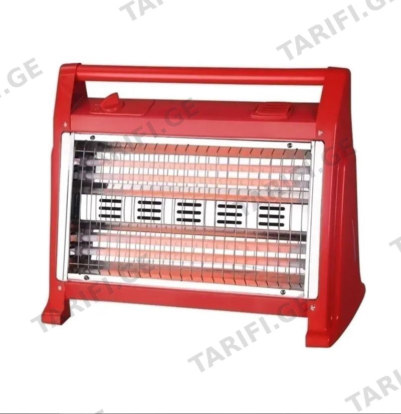 ელექტრო გამათბობელი KUMTEL LX-2830 (1800 W, 15-20მ²) წითელი