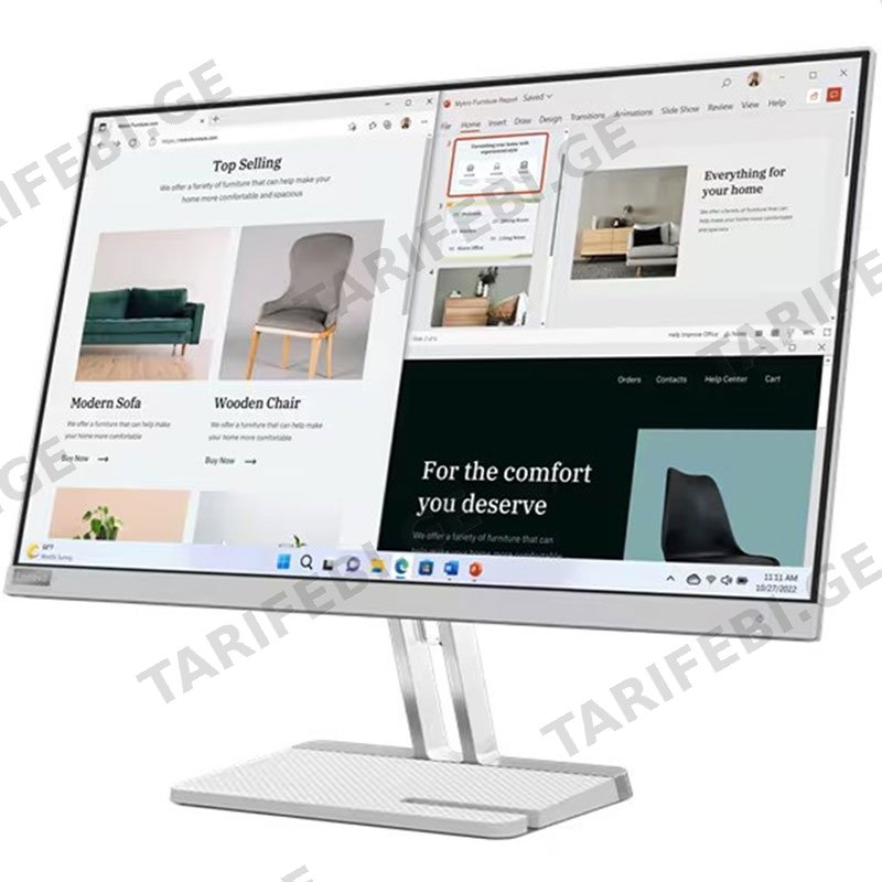მონიტორი LENOVO 67ACKAC4EU EU L27E-40 (27", 1920X1080)