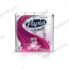ტუალეტის ქაღალდი Papia 32 ც