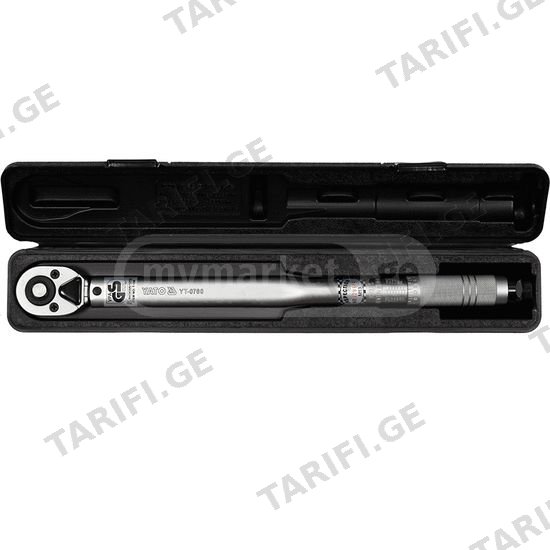 (1/2"-42-210NM) დინამომეტრული ქანჩის გასაღები YATO YT-0