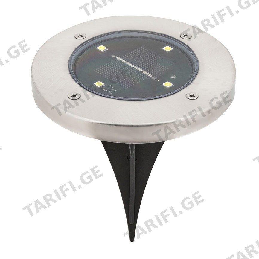 სანათი ბაღის Rabalux Dannet 0.24W IP44 7975 3000K 20Lm შავი ქრომი