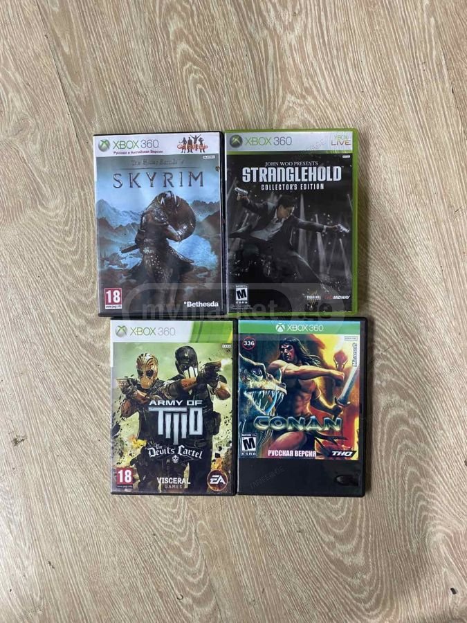 4 დისკი ერთად For Xbox 360
