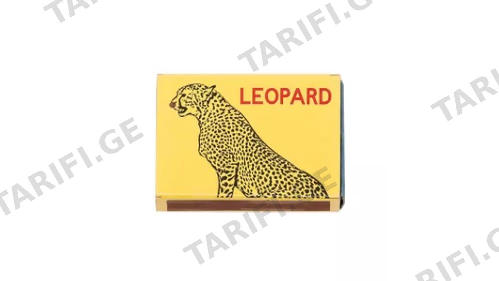 ასანთი Leopard 10ც