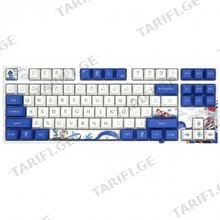 Varmilo keyboard VEA87 Lovebirds-I Cherry Mx Silent Red Multicolor Gaming კლავიატურა