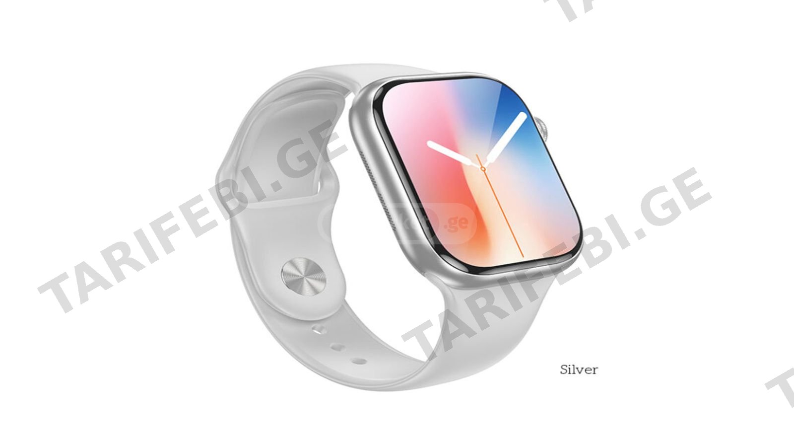 Smart Sports Watch (Call Version, Silver) | SE185
