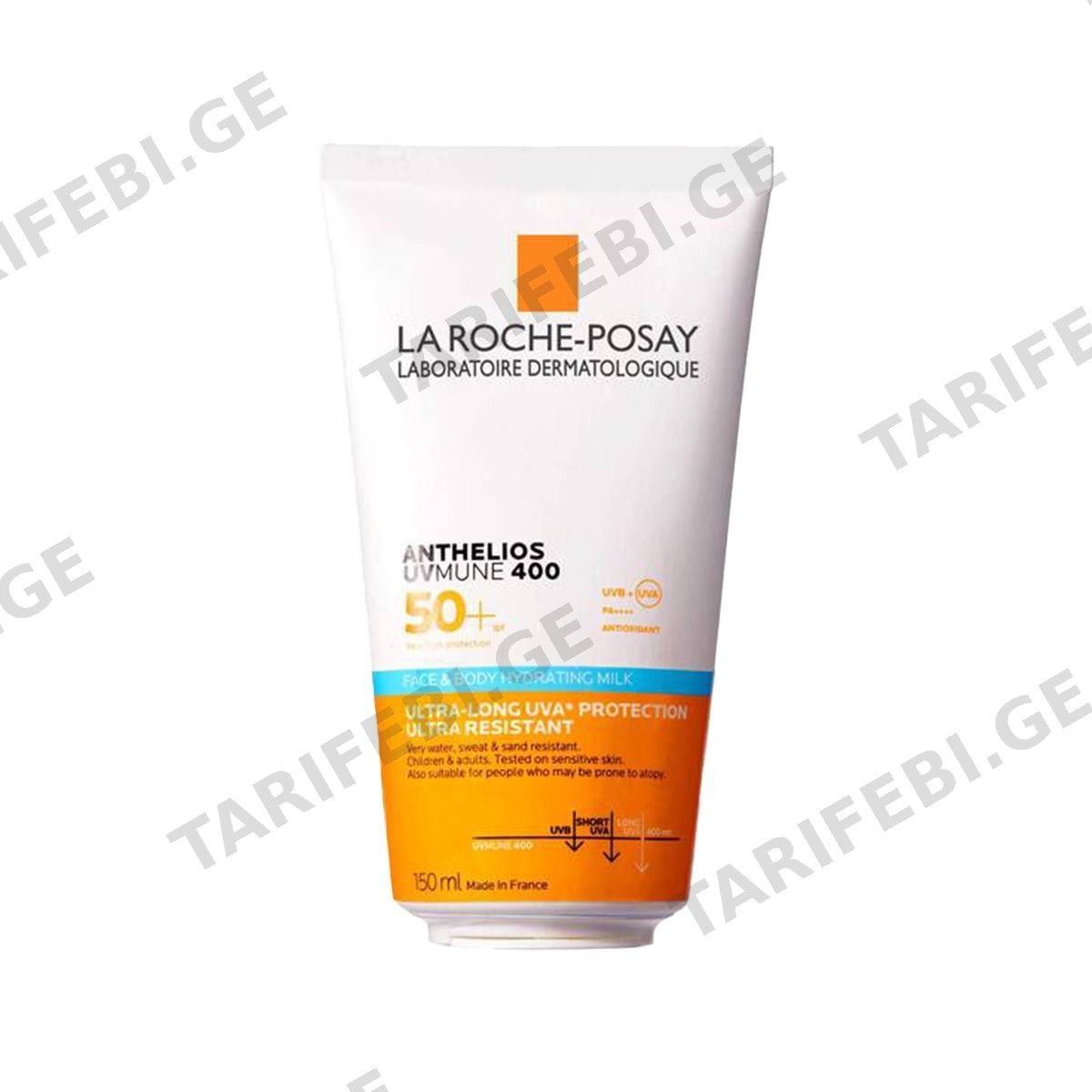 მზისგან დამცავი სახე და ტანი SPF 50+ 150 მლ 7872 ლა როშ-პოზე - La Roche-Posay