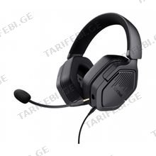 TRUST GXT492 CARUS HEADSET BLK სადენიანი Gaming ყურსასმენი