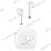 USAMS IA04 TWS Earbuds IA Series White ყურსასმენი