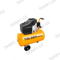 (1.5kW/25ლ) ჰაერის კომპრესორი TOLSEN 73125