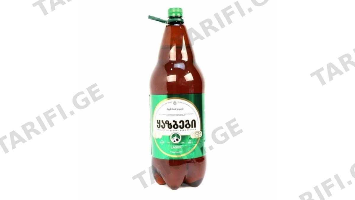 ლუდი ყაზბეგი პეტი 2.5 ლ