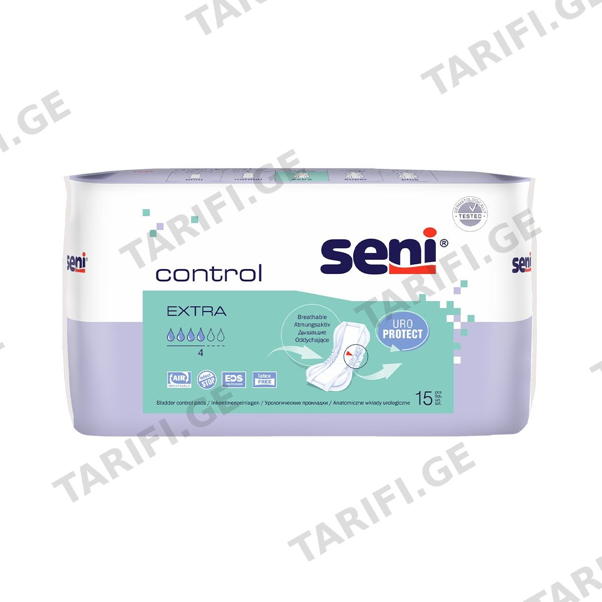უროლოგიური საფენი ექსტრა 15 ცალი 7334 სენი - Seni