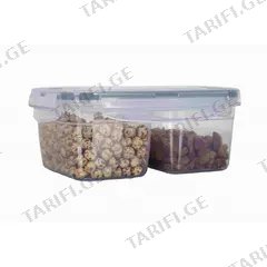 კონტეინერი პლასტმასის ჰერმეტული FRESH BOX LC-524 450 ml